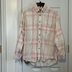 GUC Redhead faded bleached flannel size Medium
